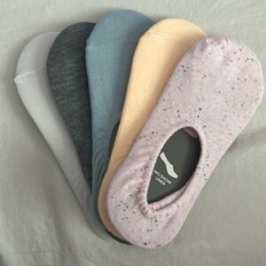 NEW Falls Creek No Show Socks (set of 5)